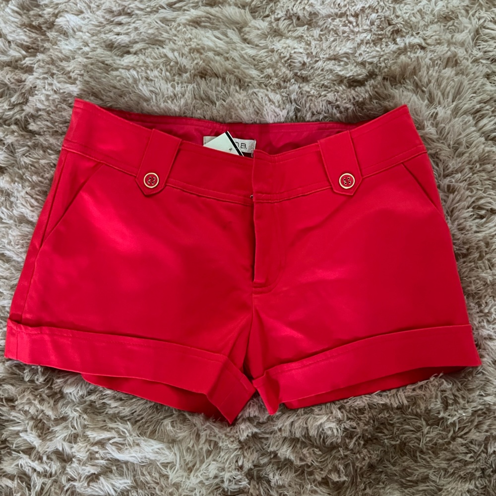 Red shorts